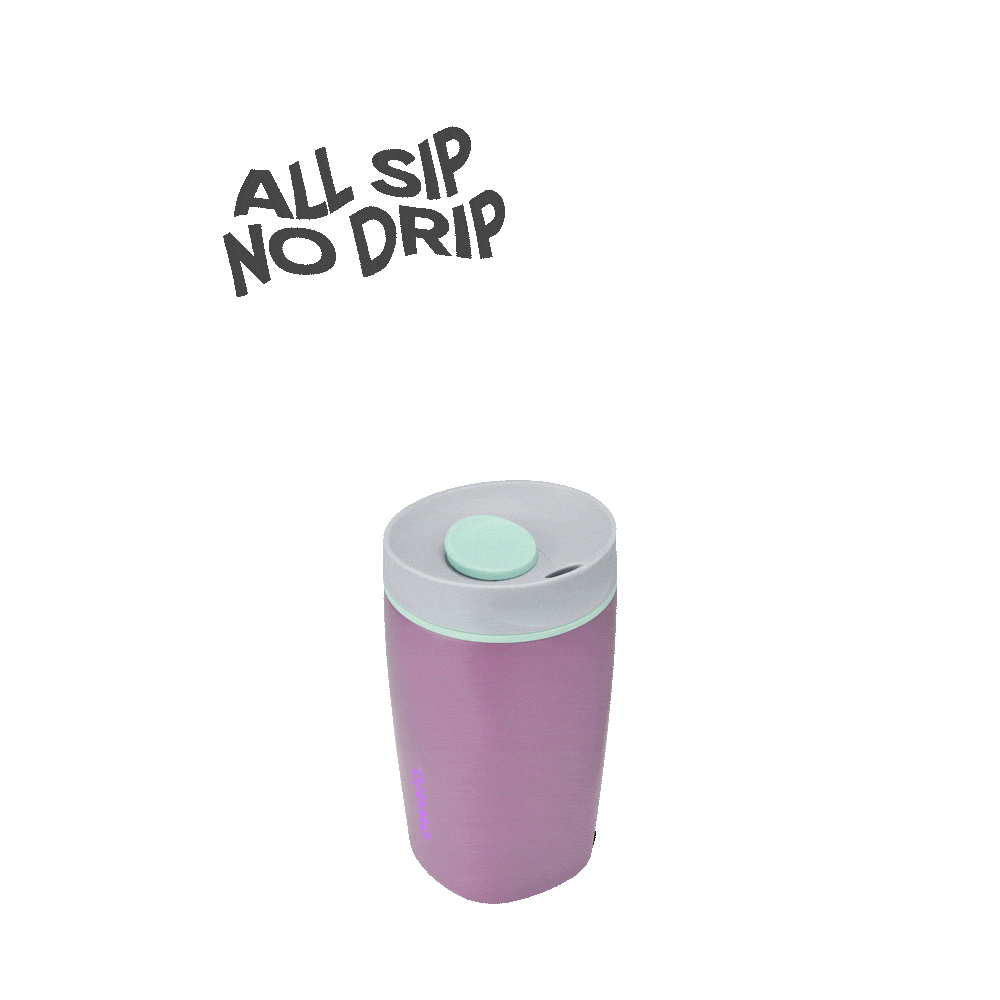 SmoothSip Slider 12oz in Plum Perfect, rotating view